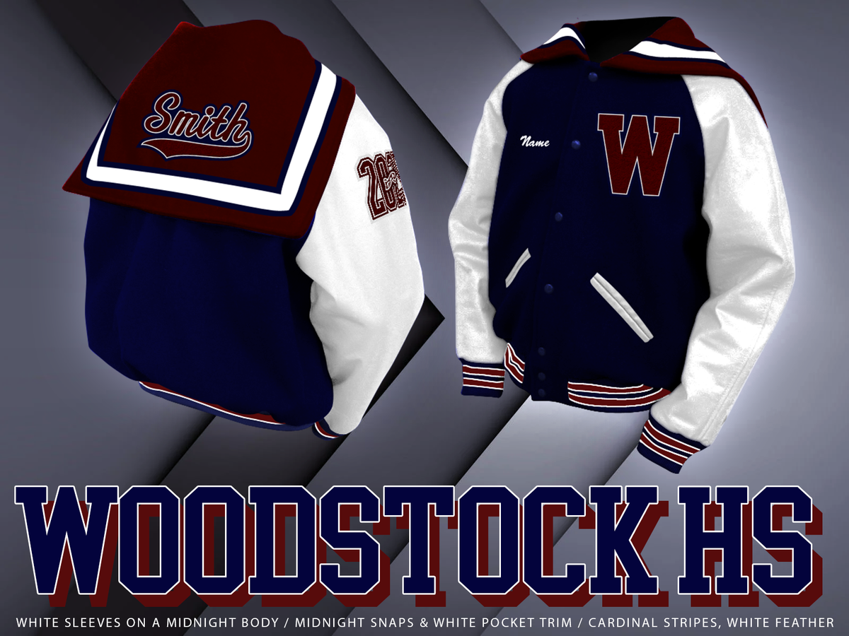 Woodstock HS Letterman Jacket ATL GRAD JACKETS