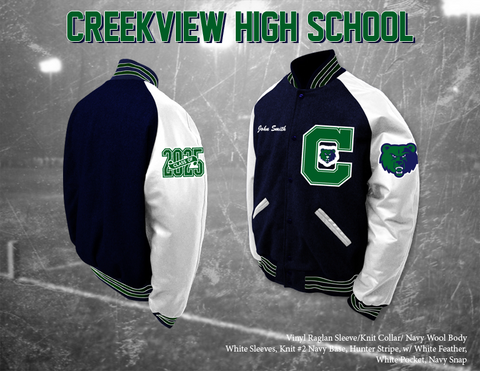 Creekview HS Letterman Jacket