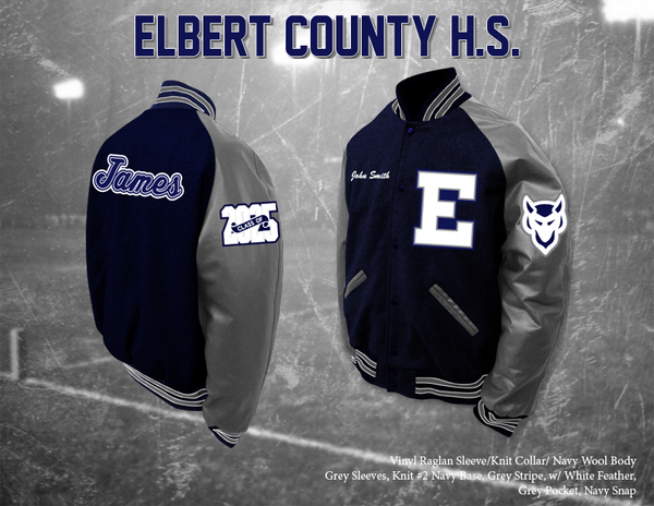 Elbert County HS Letterman Jacket