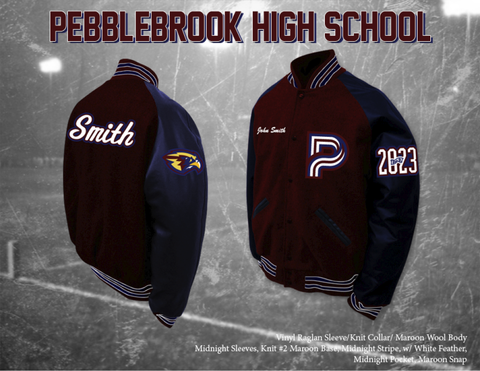 Pebblebrook HS Letterman Jacket