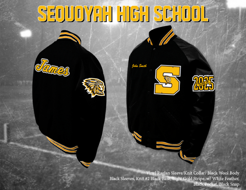 Sequoyah HS Letterman Jacket